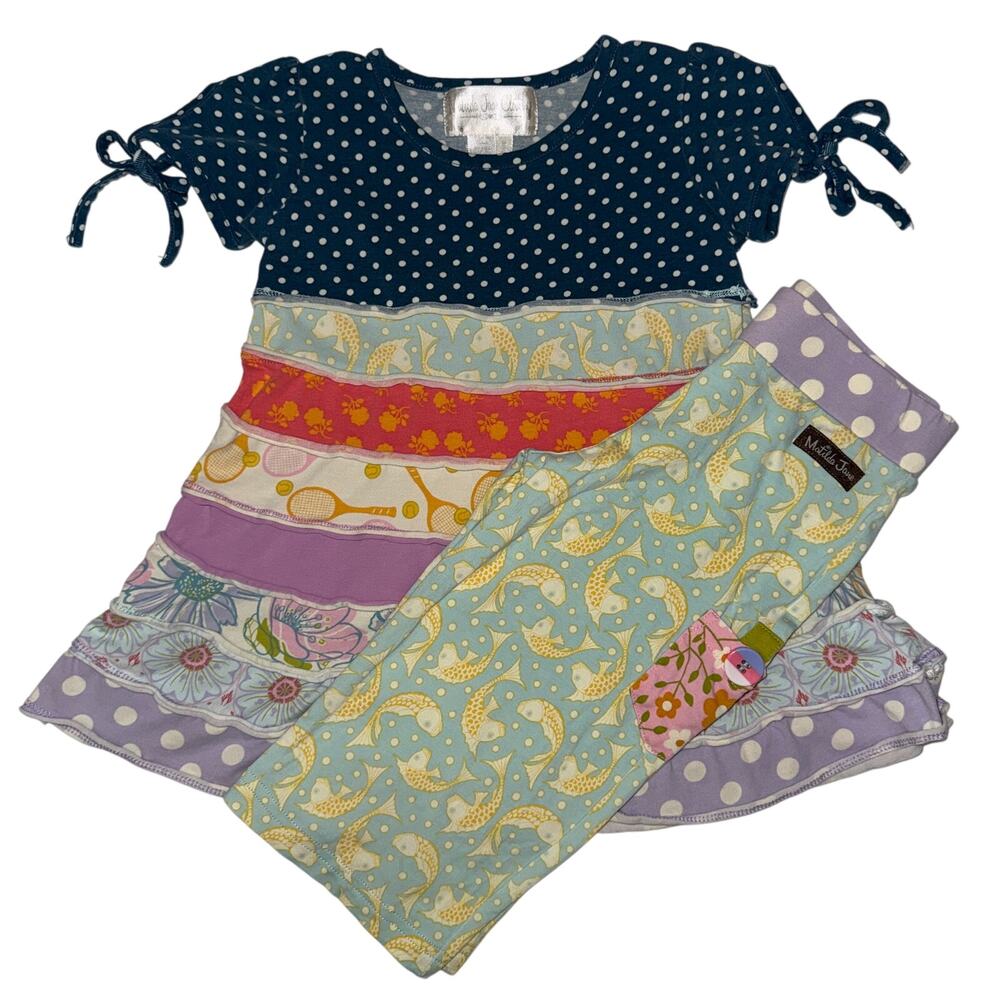 Matilda Jane 18m Set | “Wendy dress” Good Hart (Yacht Club release)